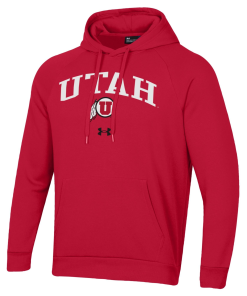 Vintage NCAA University Of Utah Utes Football Logo Pullover Hoodie