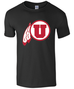 Vintage NCAA University Of Utah Utes Football Logo T-Shirt