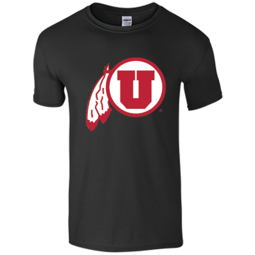 Vintage NCAA University Of Utah Utes Football Logo T-Shirt
