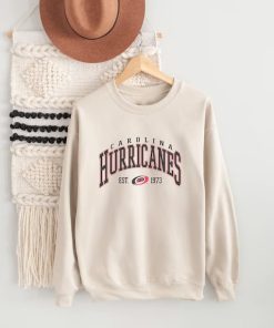 Vintage NHL Sports Carolina Hurricanes College Hockey Fan Sweatshirt