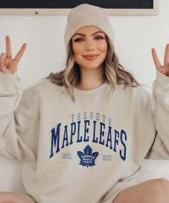 Vintage NHL Toronto Maple Leafs Hockey Unisex Sweatshirt