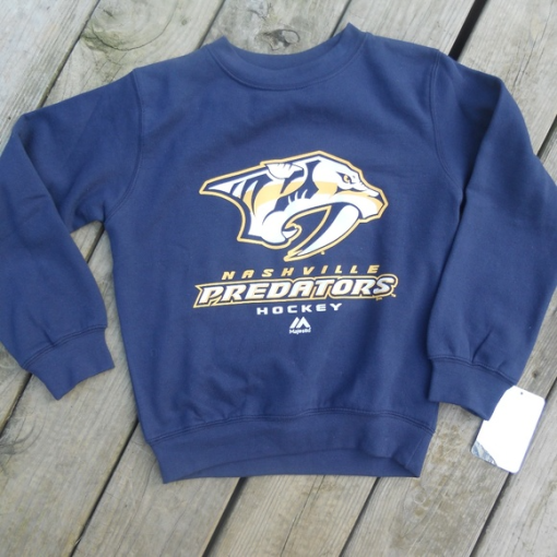 Vintage Nashville Predators Hockey Sweatshirt For Fan