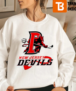 Vintage New Jersey Devils Ice Hockey Unisex Sweatshirt