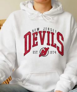 Vintage New Jersey Devils NJ Ice Hockey Unisex Sweatshirt
