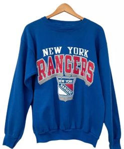 Vintage New York Rangers Team Logo Graphic Unisex Sweatshirt
