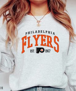 Vintage Philadelphia Flyers EST 1967 Logo 2022-23 NHL Sweatshirt