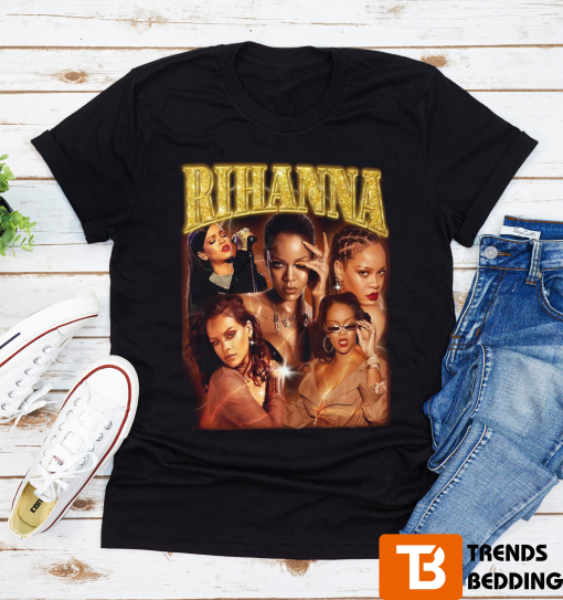 Vintage Rihanna T-Shirt Inspired Retro 90s
