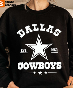 Vintage Style Dallas Cowboys Football Fans Est 1960 Sweatshirt