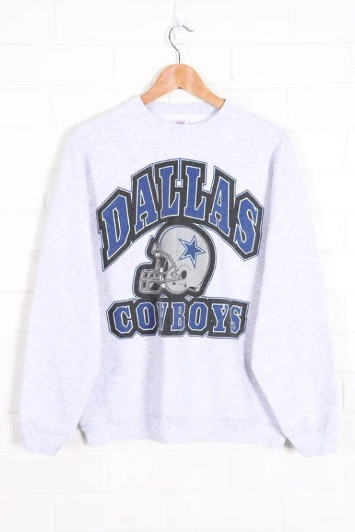 Vintage Style Dallas Cowboys Football Sweatshirt