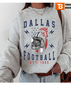 Vintage Style Dallas Cowboys Football Sweatshirt Gifts For Fans