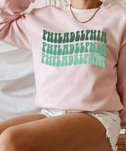 Vintage Style Philadelphia Football Game Day Crewneck Sweatshirt