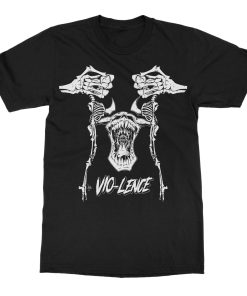 Vio-lence Vio-dude Skeleton T-Shirt