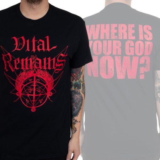 Vital Remains Where Is Your God Now T-Shirt