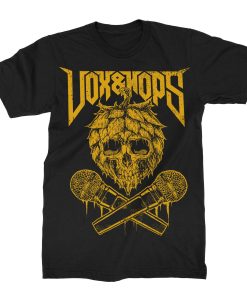 Vox&Hops Enjoy Life, Metal & Craft Beer T-Shirt