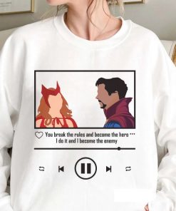 Wanda Maximoff Scarlet Witch You Become The Hero Multiverse Of Madness Shirt