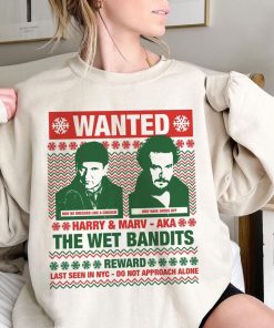 Wanted Harry And Marv Aka Wet Bandits Sweatshirt