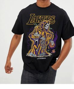 Warren Lotas Lakers City Of Angels Baseball Unisex Tee