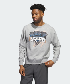 Washington Capital Vintage 90s Print Medium Crew Sweatshirt