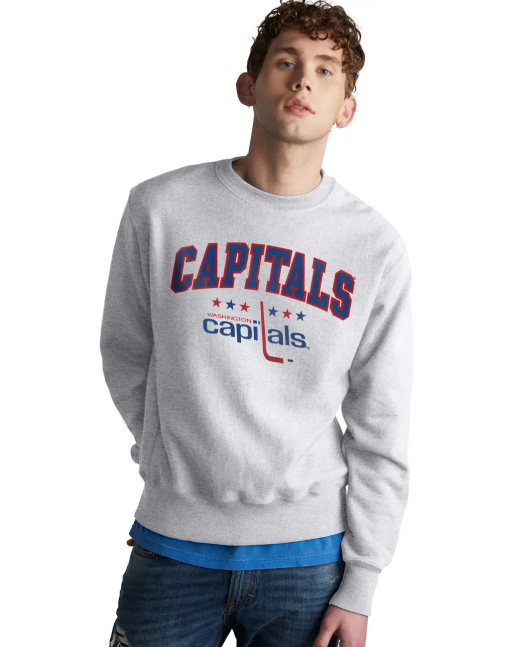 Washington Capitals Vintage Marks Series 1975-1976 Crew Sweatshirt