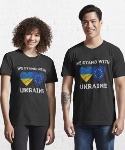 We Stand With Ukraine Europe Support Shirt