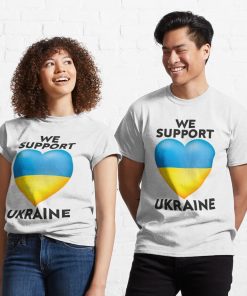 We Support Ukraine Pray For Classic T-Shirt