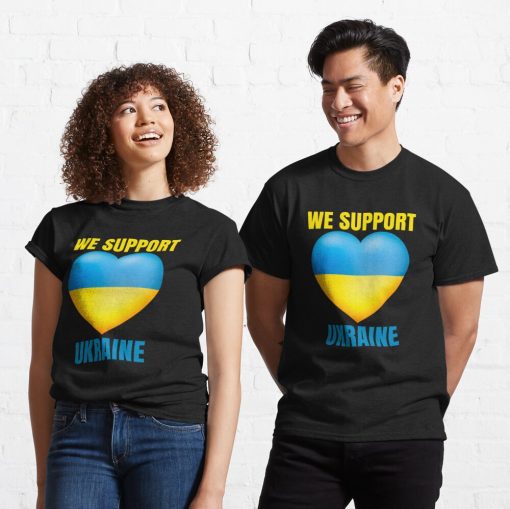 We Support Ukraine Stop War Shirt