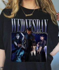 Wednesday Addams Jenna Ortega Vintage 90s Shirt