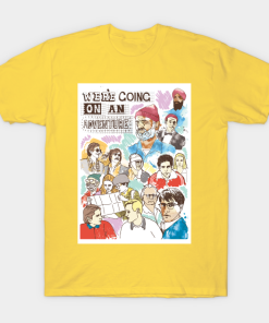 Wes Anderson Gang T-Shirt 100 Cotton