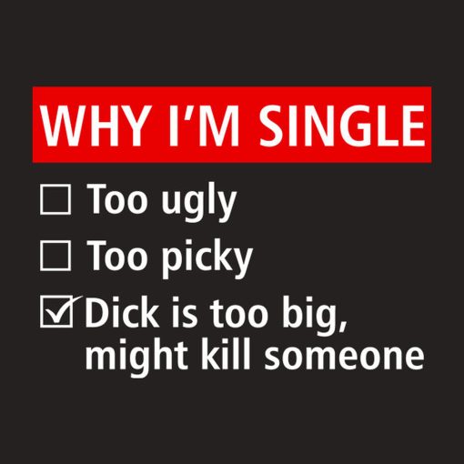 Why I’m single – T-shirt