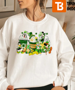 Winnie The Pooh Disney Shamrock St Patricks Day Sweatshirt