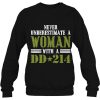 Women With Dd-214 Female Veterans Day Shirts