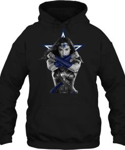 Wonder Woman And Dallas Cowboys Football Hoodie Shirt