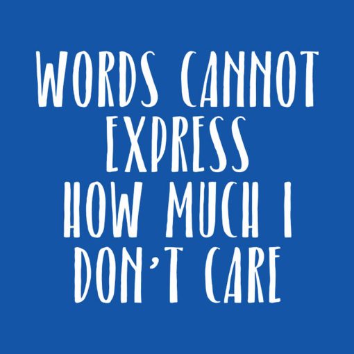Words cannot express – T-shirt