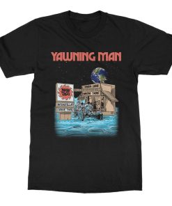 Yawning Man Moon Taco T-Shirt