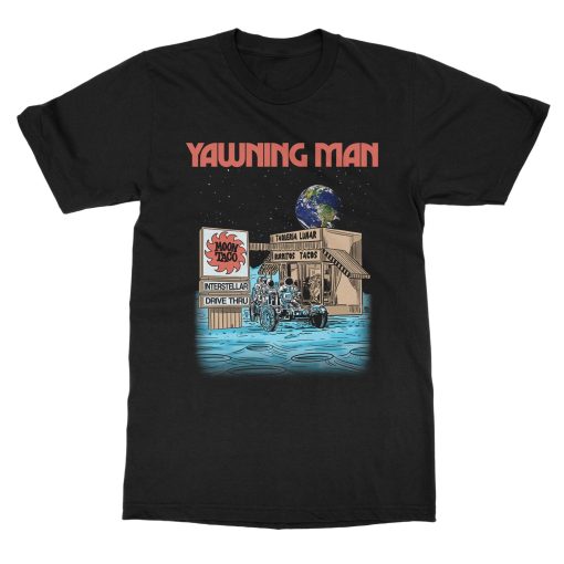 Yawning Man Moon Taco T-Shirt