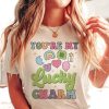 You’re My Lucky Charm St Patrick’s Day Shamrock T-shirt