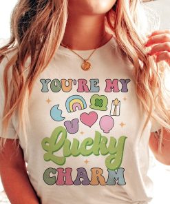 You’re My Lucky Charm St Patrick’s Day Shamrock T-shirt