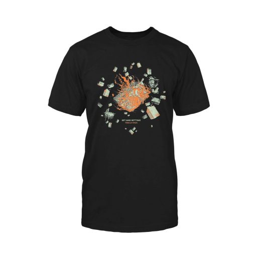 set and setting Fire T-Shirt