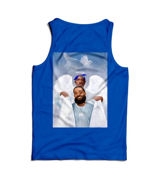 2pac Shakur And Nipsey Hussle Back Tank Top Men And Women