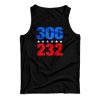 306 VS 232 2020 Election Results Blue Democrat Winner Tank Top