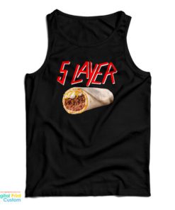 5 Layer Burrito Slayer Parody Logo Tank Top For UNISEX