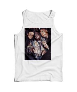 90s Notorious B.I.G x Aaliyah And Tupac Hip Hop Tank Top For UNISEX 90s Notorious B.I.G x Aaliyah And Tupac Hip Hop Tank Top For UNISEX