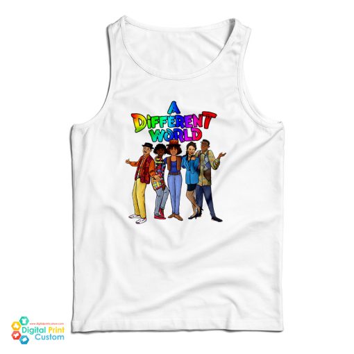 A Different World Characters Tank Top