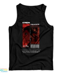 AOT Eren Yeager Founding Titan Tank Top