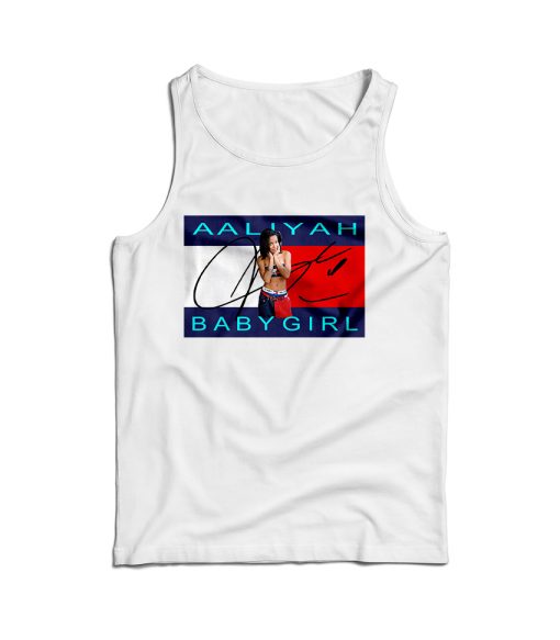 Aaliyah Babygirl Tank Top Cheap Custom For Men’s And Women’s