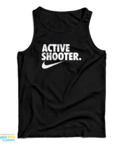Active Shooter Tank Top For UNISEX