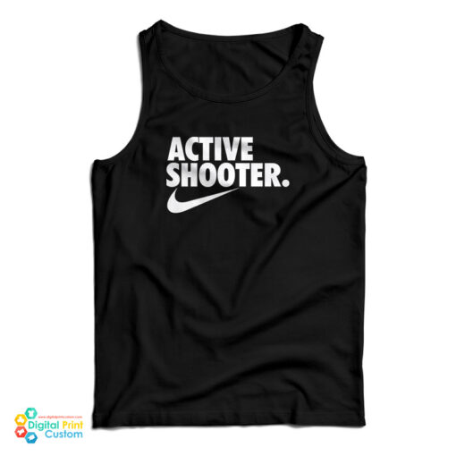 Active Shooter Tank Top For UNISEX