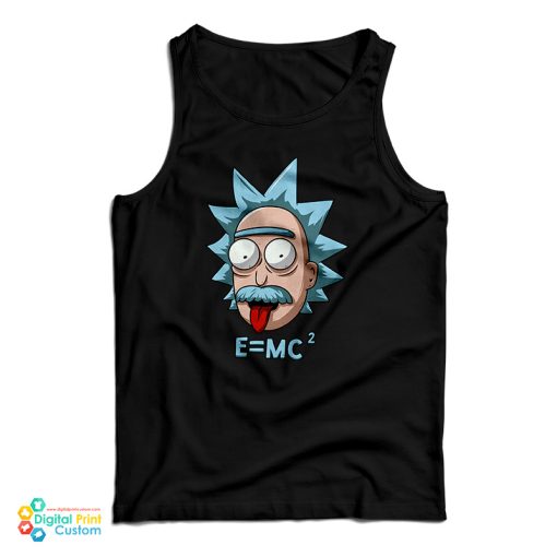 Albert Einstein Rick And Morty Tank Top