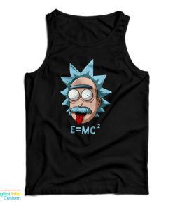 Albert Einstein Rick And Morty Tank Top