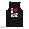 Alez Fireinside I Love Zayn Malik Tank Top